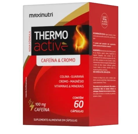 Thermo Active, 60 Cápsulas, Maxinutri