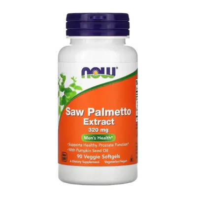Extrato de Saw Palmetto, 320 mg, 90 Cápsulas, Now
