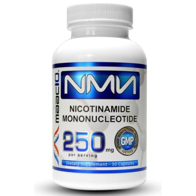 NMN 250mg, Mononucleotídeo de Nicotinamida, 30 Cápsulas, MAAC10