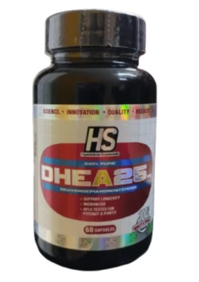 DHEA 25mg, 60 Cápsulas, HS