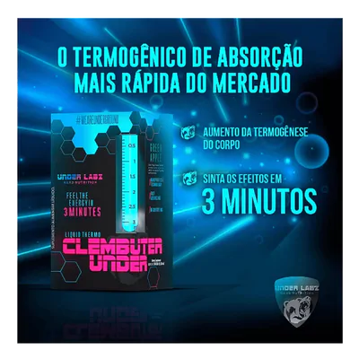 Termogênico Clembuter Under Sabores, 250ml  -  Under Labz