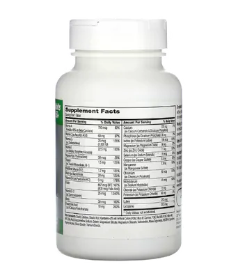 Multivitamínico e Multimineral, Senior 50+, 125 comprimidos, 21st Century