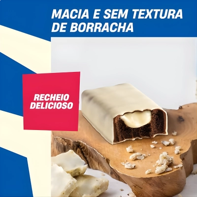 Barra de Proteína Mukebar, 15g de Proteína, Sabor Chocolate Duo, 3 Unidades, 60g Cada, +Mu