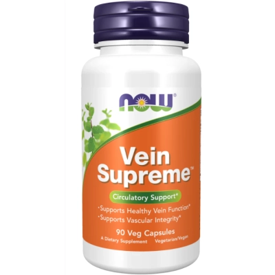 Vein Supreme, Saúde Vascular, 90 Cápsulas, Now