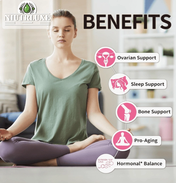 DHEA 100mg, com Boro, Inositol e Magnésio, 60 Gomas, Niutrluxe