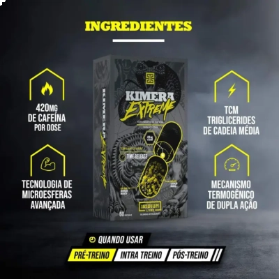 Kimera Extreme, 60 Cápsulas, Iridium Labs