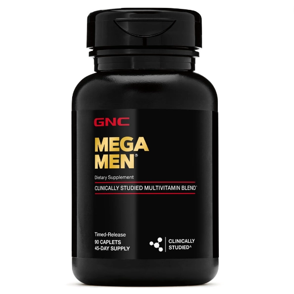 Multivitamínico Mega Men, 90 Cápsulas, GNC