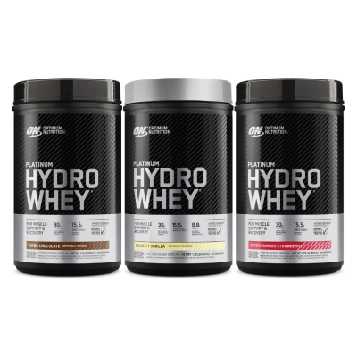 Platinum Hydro Whey, 800g, Sabores, Optimum Nutrition