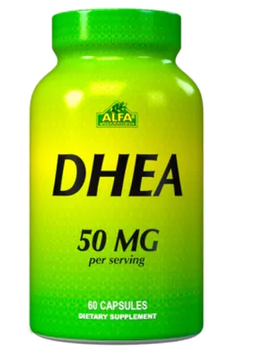 DHEA 50mg, 60 Cápsulas, Alfa Vitamins