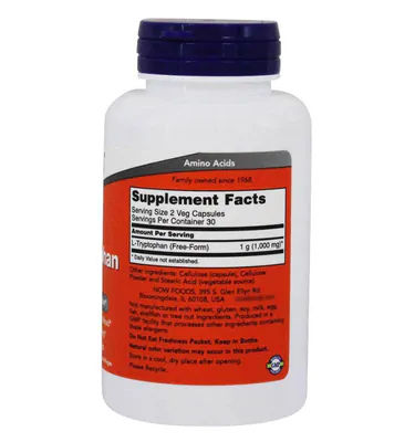 5-HTP (Humor Positivo), 50mg, 180 Cápsulas, Now