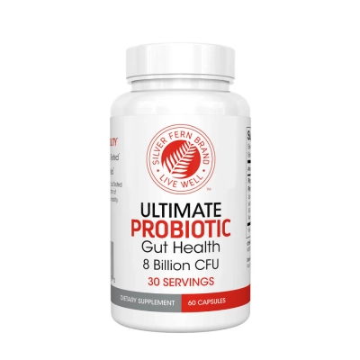 Ultimate Probiotic, 8 Billion CFU, 60 Cápsulas, Silver Fern Brand
