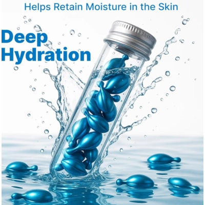 BLue Copper Peptides Serum, Sérum Facial com Peptídeos de Cobre Azul, 28 Cápsulas, Bio Beauties