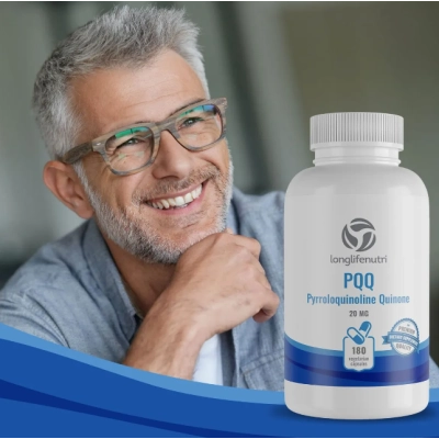 PQQ 20mg, 180 Cápsulas, LongLifeNutri