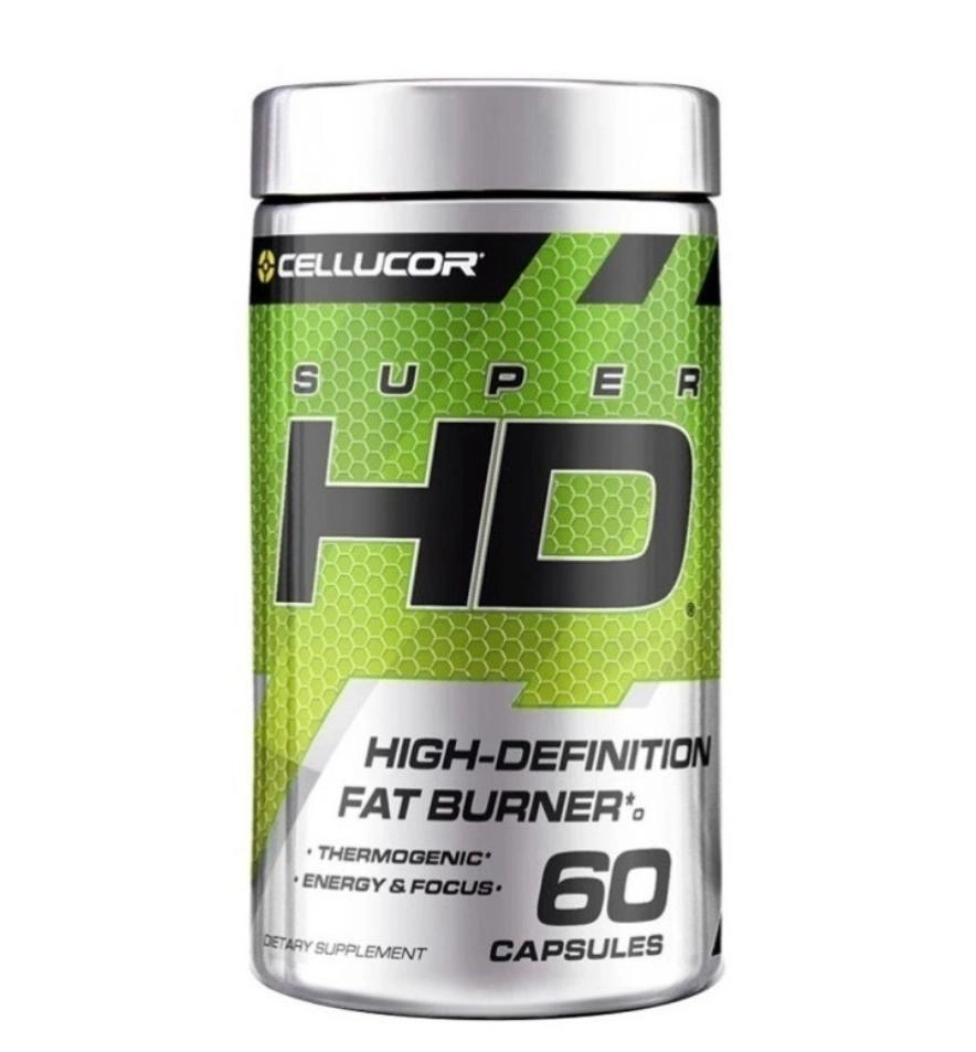 Mistura Termogênica Super HD, 60 Cápsulas, Cellucor, Importado