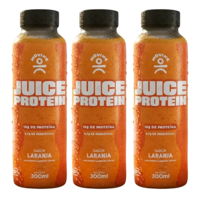 3 Unidades Moving Juice Protein, 300ml (15g de Proteína), Moving