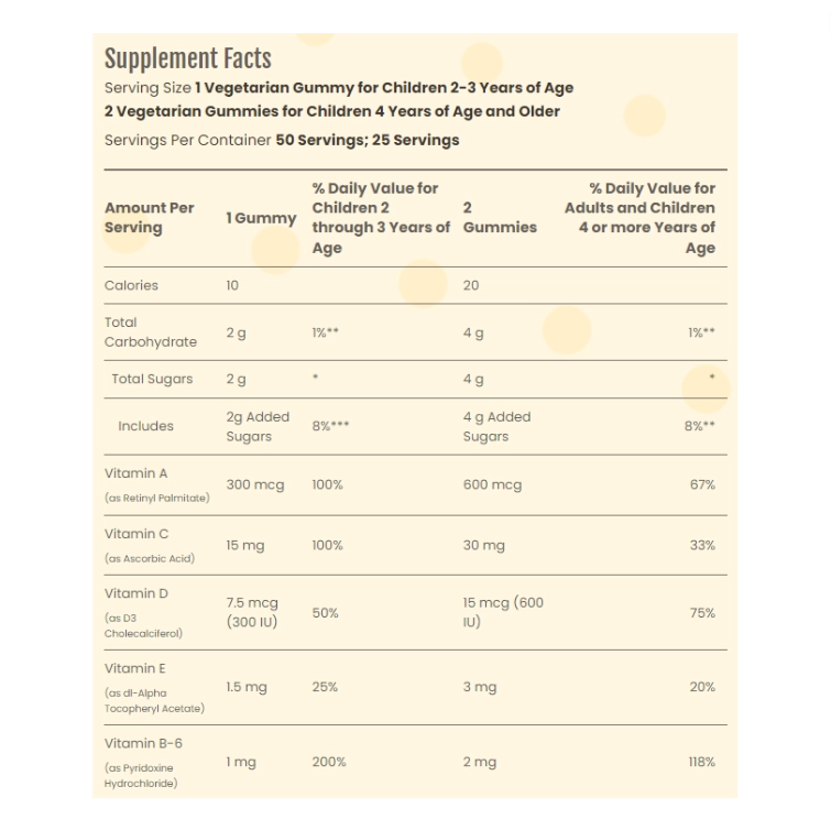 Multivitamínico Kids, 50 gomas sabor frutas vermelhas , Sundance