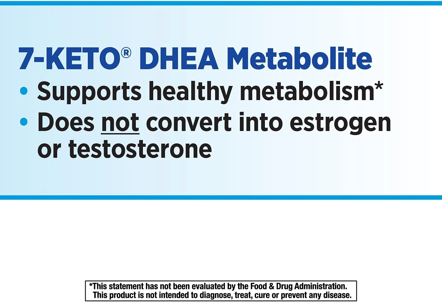 7-Keto DHEA 25mg Metabolite, 60 capsulas, Natures Way