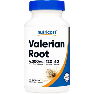 Valerian Root Extract (Extrato de Raiz de Valeriana) , 1500mg, 240 Cápsulas, Nutricost