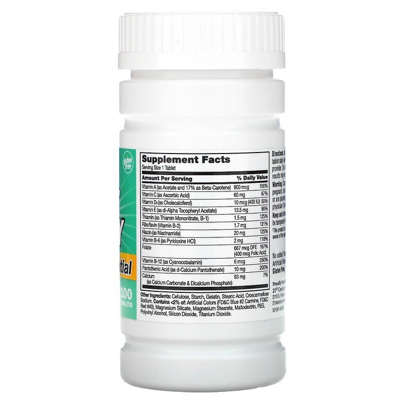 Multivitamínico One Daily Essencial, 100 comprimidos Century