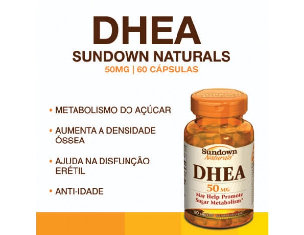Dhea, 50mg, 60 comprimidos, Sundown