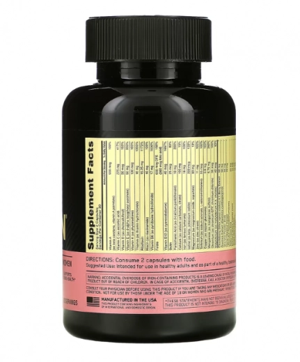 Multivitamínico Opti-Women, 60 Cápsulas, Optimum Nutrition