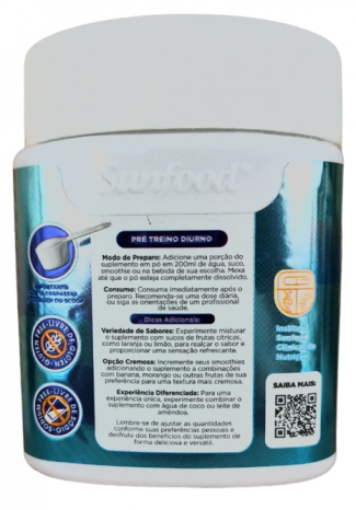 Energymax DIA, 240g solúvel, Sunfood
