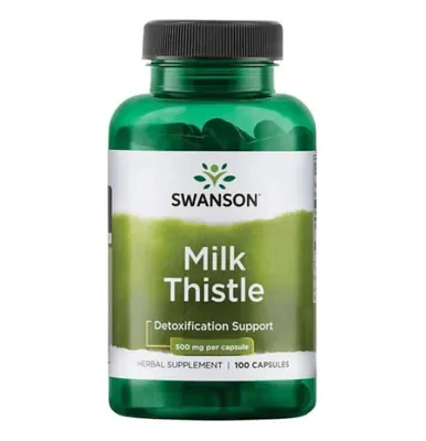 Milk Thistle, 500mg, 100 cápsulas, Swanson