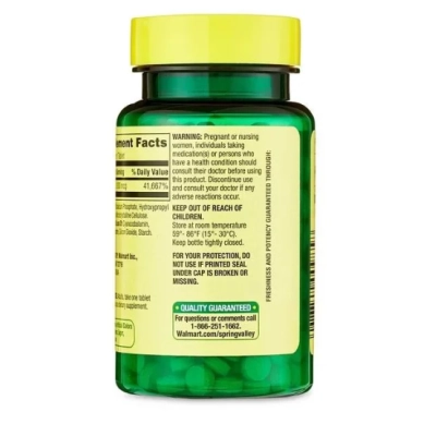 Vitamina B12, 1000mcg, 60 Comprimidos, Spring Valley