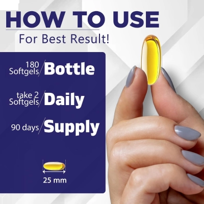  Óleo de Semente de Abóbora, 2000mg, 180 Softgels, Vitamatic
