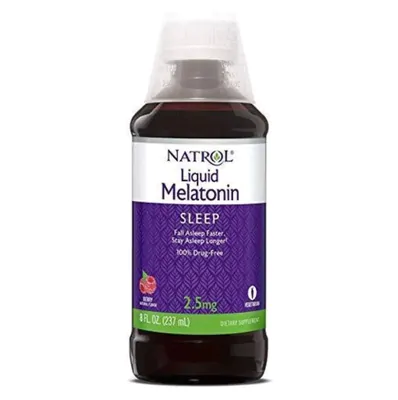 Melatonina Liquida 2.5 mg, 237ml, Natrol