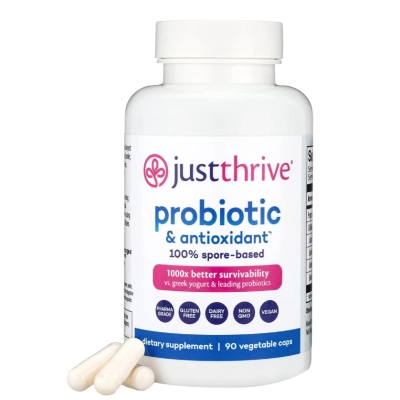 Probiótico & Antioxidante, 3 Bilhões Cells, 90 Cápsulas, Just Thrive