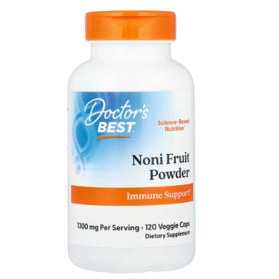 Noni em Pó 1300mg, 120 Cápsulas, Doctor's Best