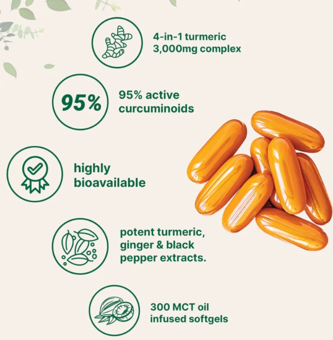 Turmeric, Cúrcuma com Pimenta do Reino e Gengibre, 3000mg, 300 Cápsulas, Micro Ingredients