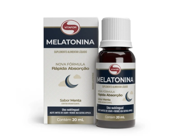 Melatonina, 210mcg, Líquida, 20ml, Vitafor