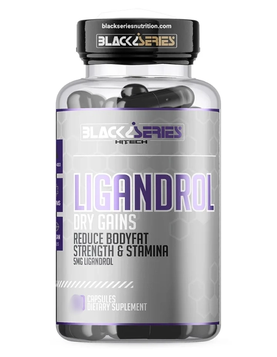 Ligandrol LGD-4033, 5mg, 60 Cápsulas, Black Series