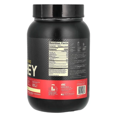Whey 100% Gold Standard, Sabor Baunilha, 907g, Optimum Nutrition