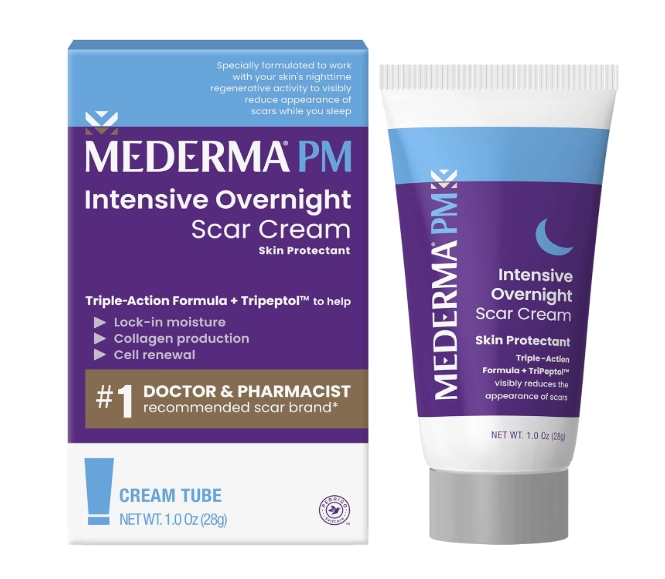 Creme Noturno intensivo para Cicatrizes, 28g, Mederma PM