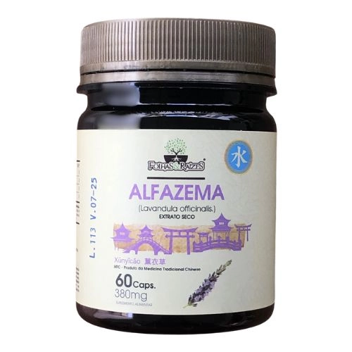 Alfazema extrato seco, 60 Capsulas, Folhas e Raízes