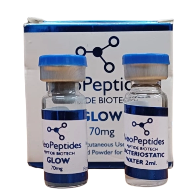 Glow 70mg, com Água Bacteriostática, NeoPeptides 