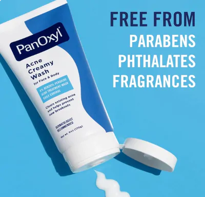 Creme Facial Tratamento de Limpeza, 4% de peróxido de Benzoíla, Controle Diário, 170g, PanOxyl