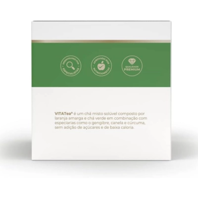 Vita Tea, Chá Misto Solúvel, 30 Sachês (2g cada), Vitafor 