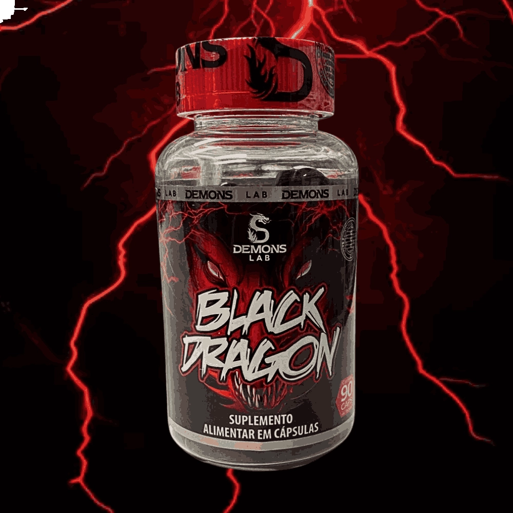 Termogênico Black Dragon 90 Cápsulas - Demons Lab