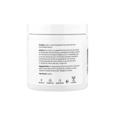 Pure Lanolin Intense Protection, 198g, Now Solutions