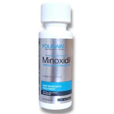 Minoxidil 5% Para homens, 60ml unidade, Foligain