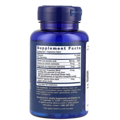 Fast C e Bio Quercetina Fitossomo, 60 Comprimidos, Life Extension