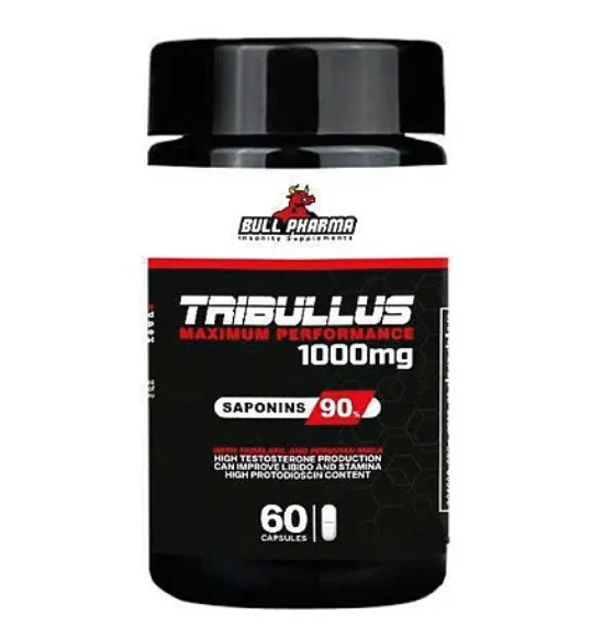 Tribulus 1000mg, 60 Cápsulas, Bull Pharma