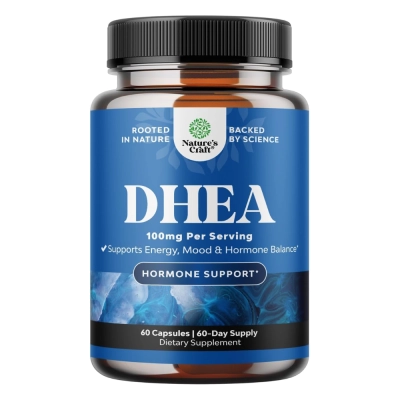 DHEA 100mg, 60 Cápsulas, Natures Craft