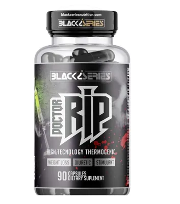 Termogênico Doctor Rip 90 Cápsulas, Black Series