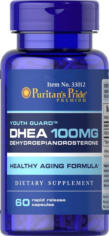 Dhea, 100mg, 60 Cápsulas, Puritan's Pride
