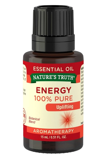 Óleo Essencial Energy Aromatherapy, 15ml, Nature's Truth